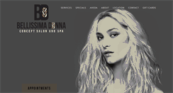 Desktop Screenshot of bellissimadonna.com